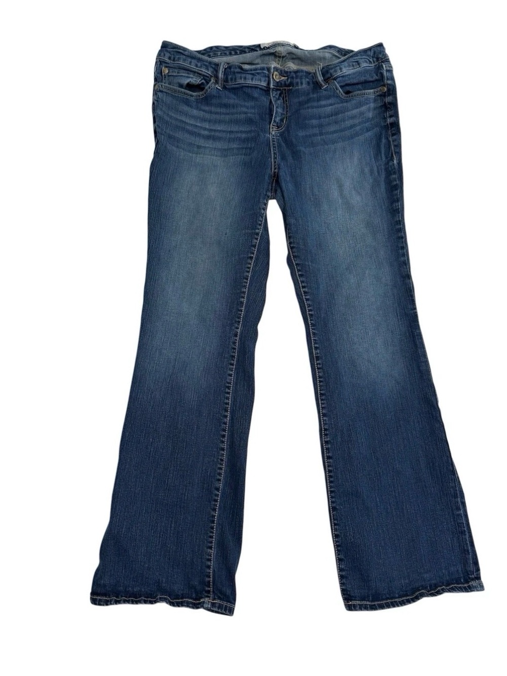 Torrid Curvy Bootcut Blue Jeans Plus Size 18R Denim